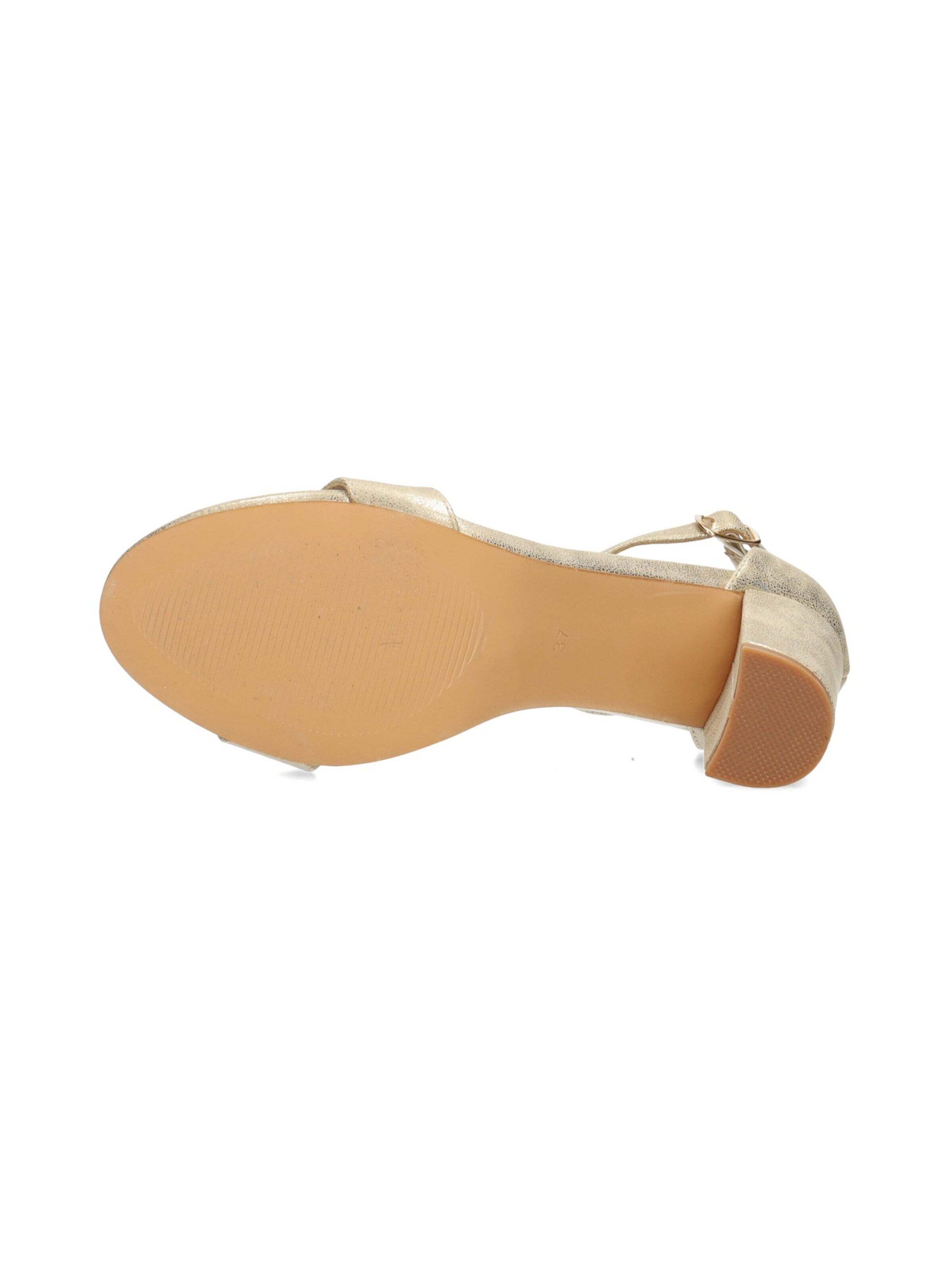 Sandales à lanières 'LAURIE' POSH by Poelman en or