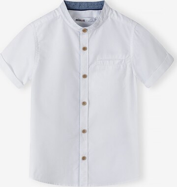 MINOTI Regular fit Button Up Shirt in White: front