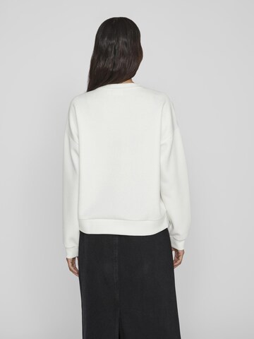 VILA Sweatshirt in Weiß