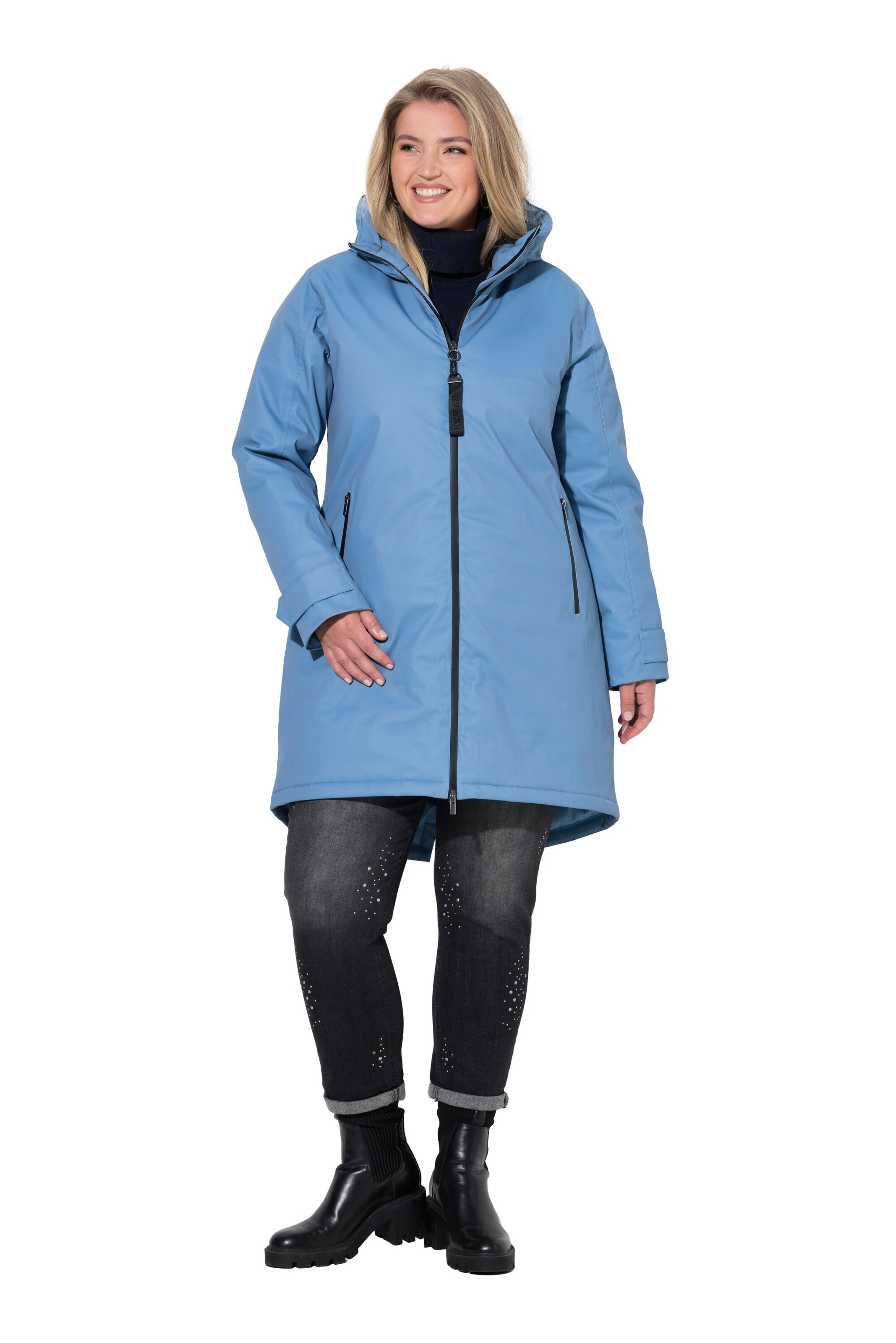 Ulla Popken Functionele jas in Blauw