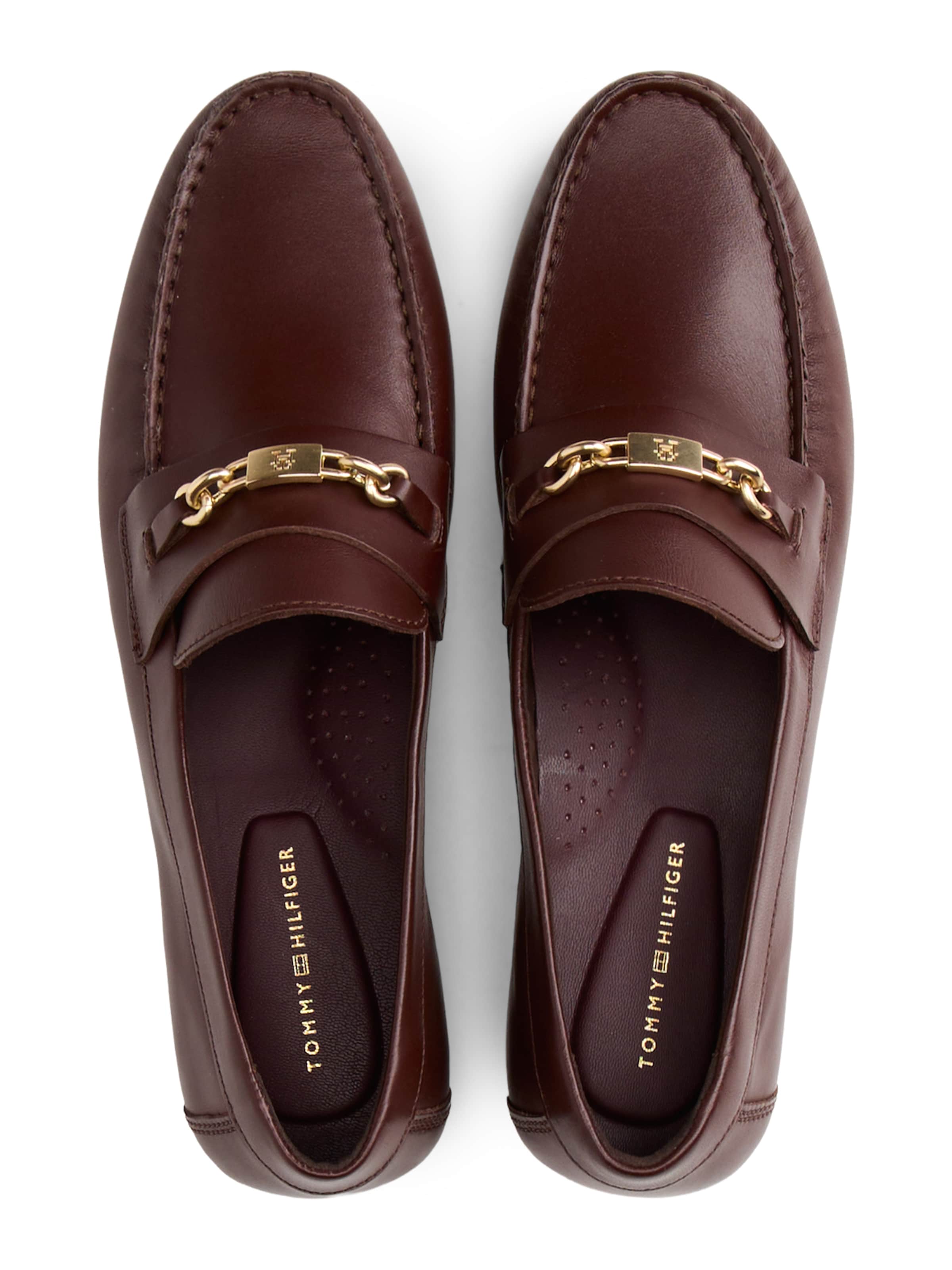 TOMMY HILFIGER Moccasin in Brown: back