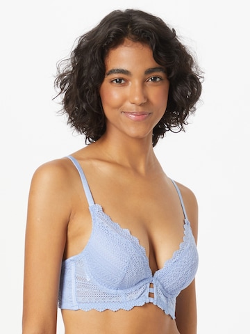 Hunkemöller - Triángulo Sujetador 'Chynna' en azul: frente