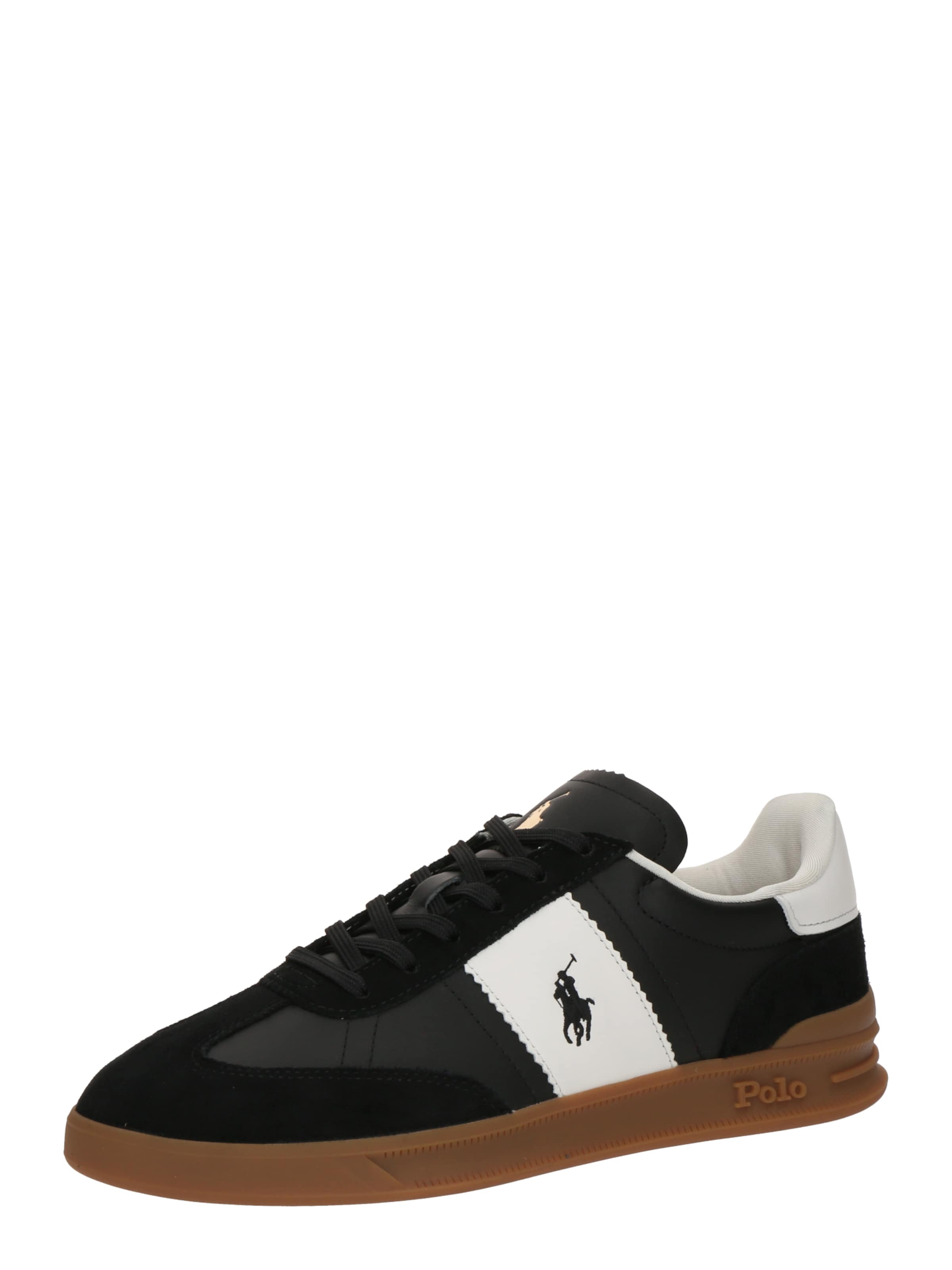 Polo Ralph Lauren Madalad ketsid 'HRT AERA', värv must: eest vaates