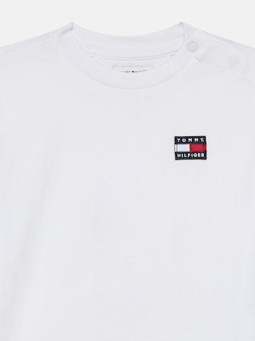 TOMMY HILFIGER Tričko 'HERITAGE' - Biela