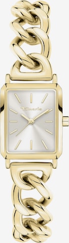 Tamaris Analoguhr in Gold: Vorderseite