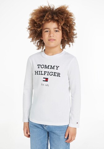 balta TOMMY HILFIGER Marškinėliai: priekis