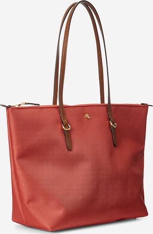 Lauren Ralph Lauren Μεγάλη τσάντα 'Keaton' σε πορτοκαλί: μπροστά