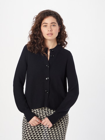 Sisley Knit cardigan in Black: front