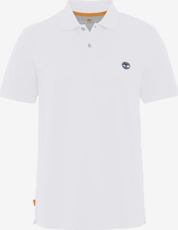 TIMBERLAND - Camiseta en blanco: frente