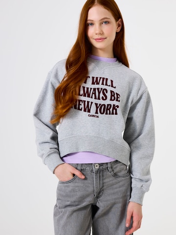 GARCIA Sweatshirt in Grey: front