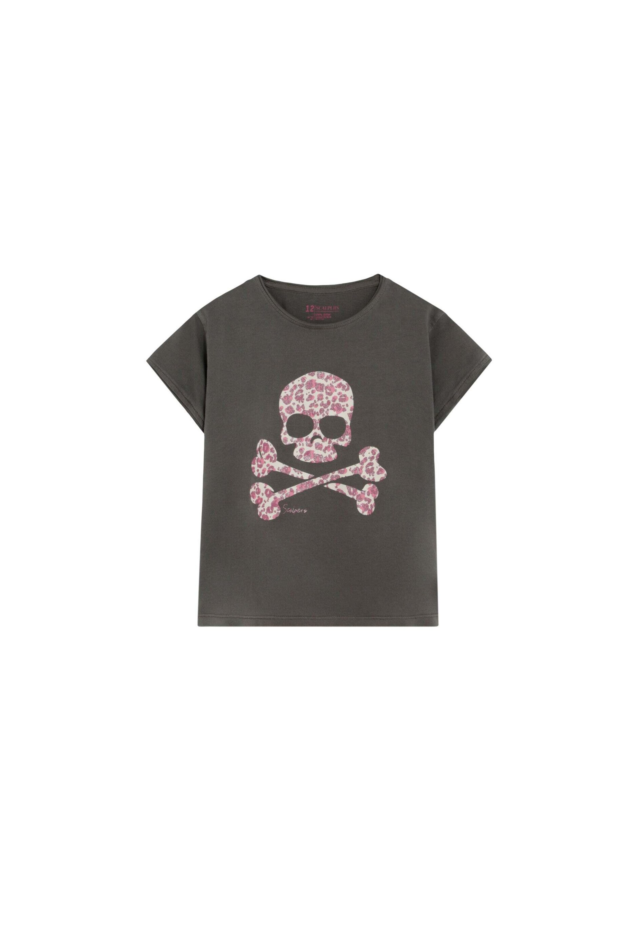 Scalpers Póló - szürke: elől