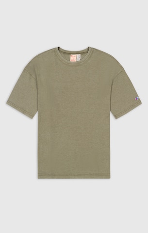 Tricou de la Champion Reverse Weave pe verde: față