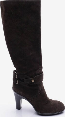 HOGAN Dress Boots in 40 in Brown: front