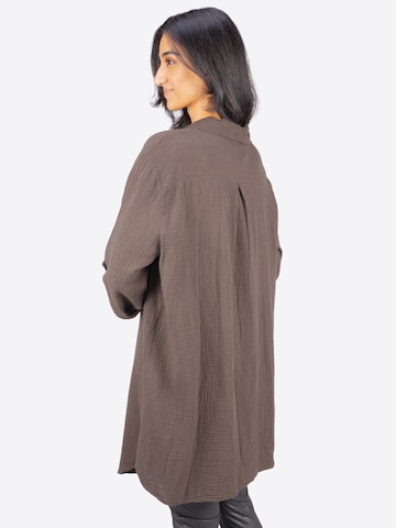 Chemisier 'Jessy' Seasons of April en marron