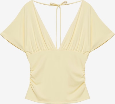 Pull&Bear Paita koossa XS värissä pastellinkeltainen, Tuotenäkymä