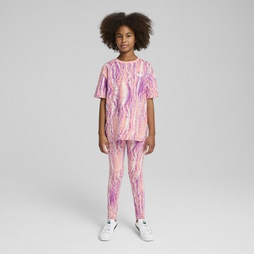 PUMA Skinny Leggings 'Essentials Nature 2.0' in Roze