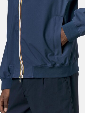K-Way Tussenjas 'K-WAY ARSENE STRETCH DOT GIUBBINO' in Blauw