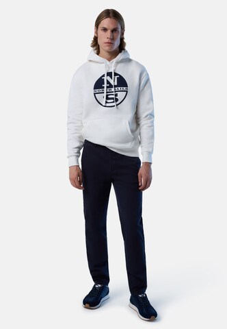 North Sails Sweatshirt in White