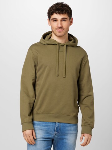 HUGOSweater majica 'Dapo' - zelena boja: prednji dio