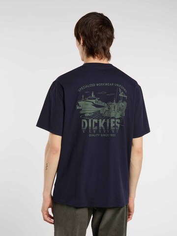 DICKIES - Camisa 'Pelham' em azul: frente