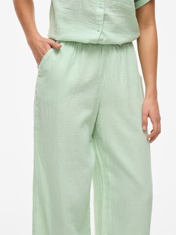 VILA Wide leg Broek 'VILAnia' in Groen