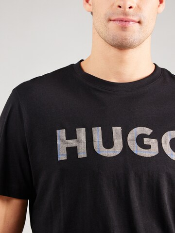 T-Shirt 'Dulivio' HUGO en noir