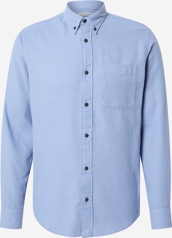Coupe regular Chemise 'JWHBROOK' JACK & JONES en bleu : devant