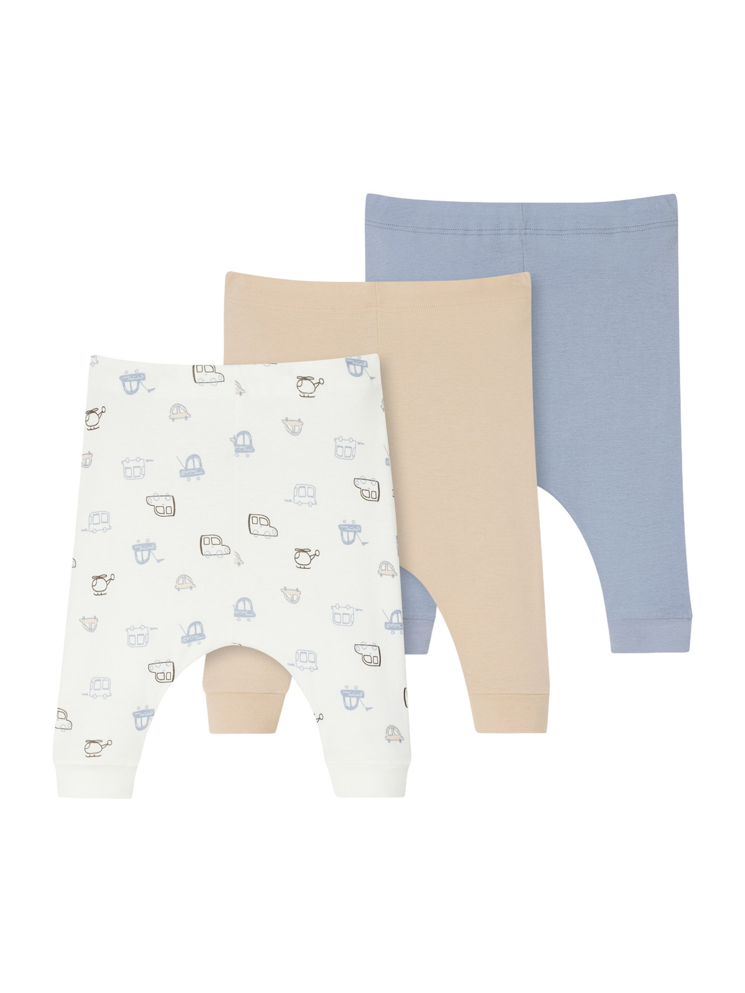 SCHIESSER Pyjamahose 'Natural Love' in Beige: Vorderseite