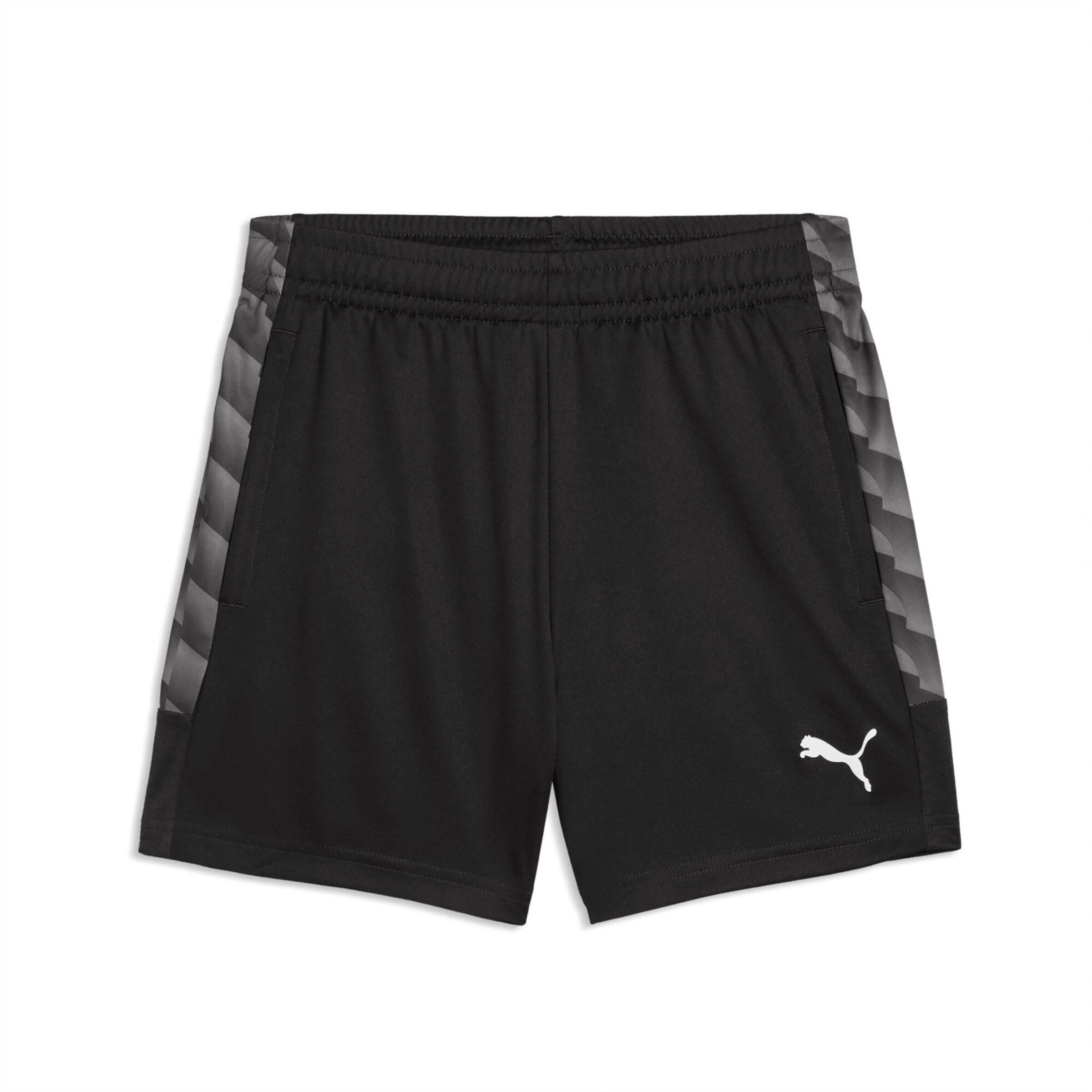 PUMA Regular Workout Pants in Black: front