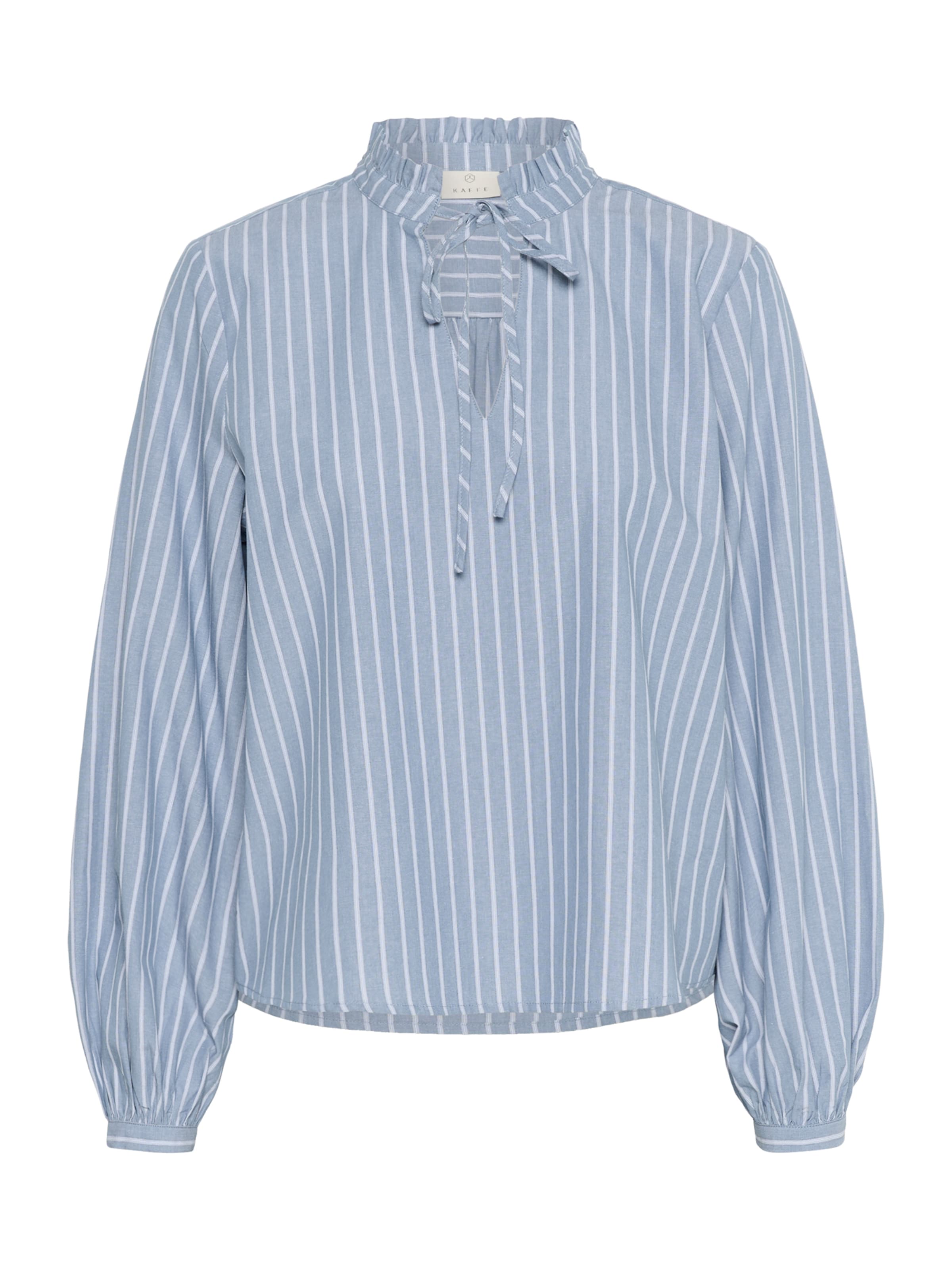 Kaffe - Blusa 'KAMilina' em azul: frente