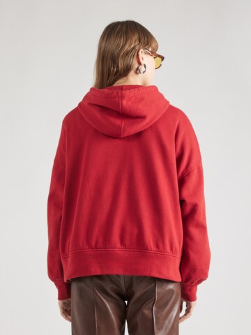 Sweat-shirt 'CLASSIC SUNDAY' Abercrombie & Fitch en rouge