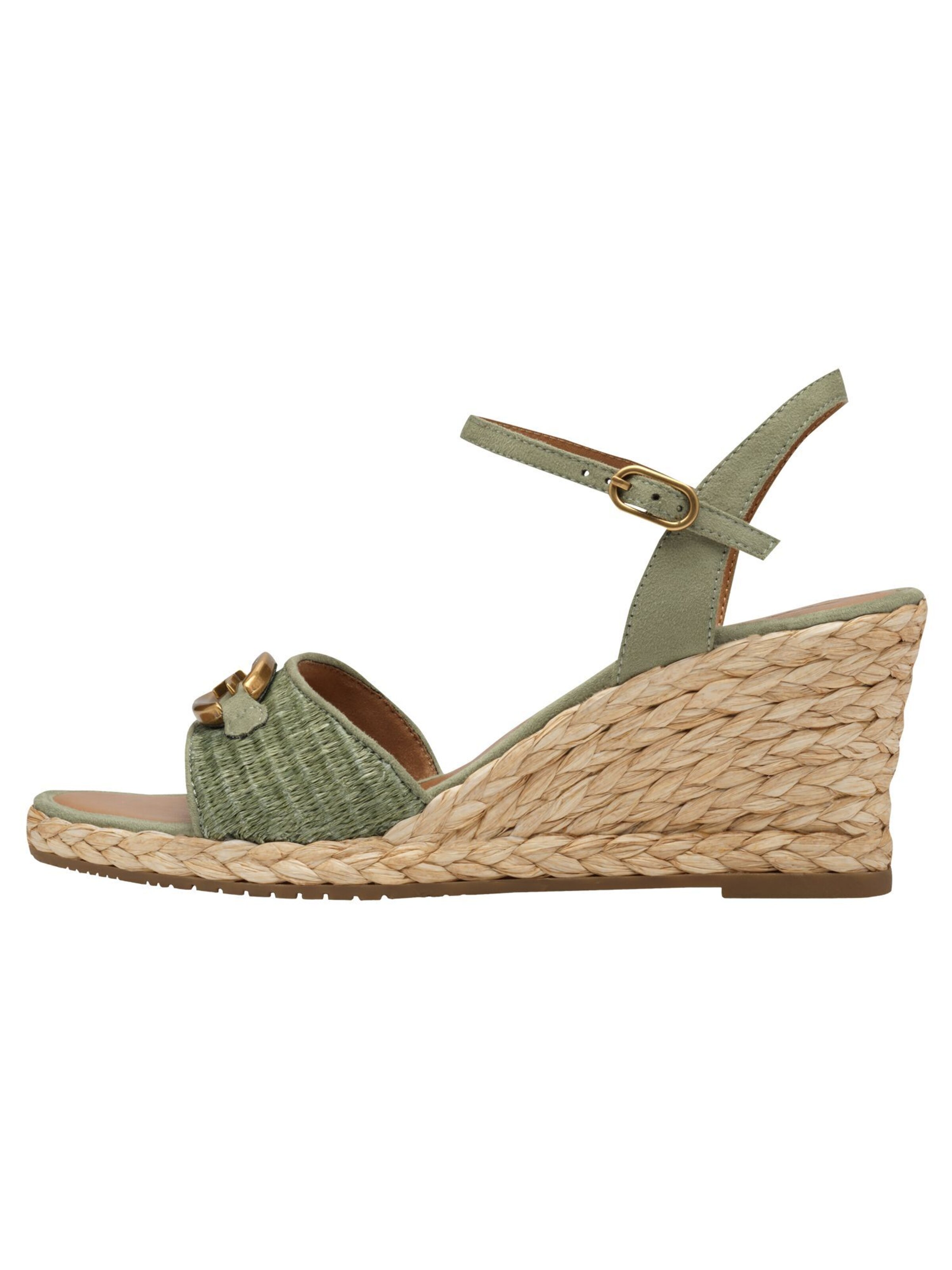 Tamaris Sandale in Grün