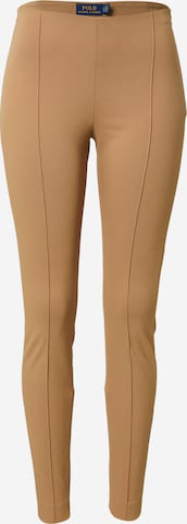 Polo Ralph Lauren Skinny Leggings 'ADRY' in Beige: predná strana