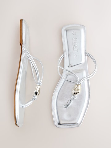 Infradito 'Forever Comfort' di Next in argento