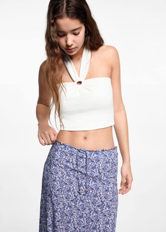 MANGO TEEN Skirt in Blue