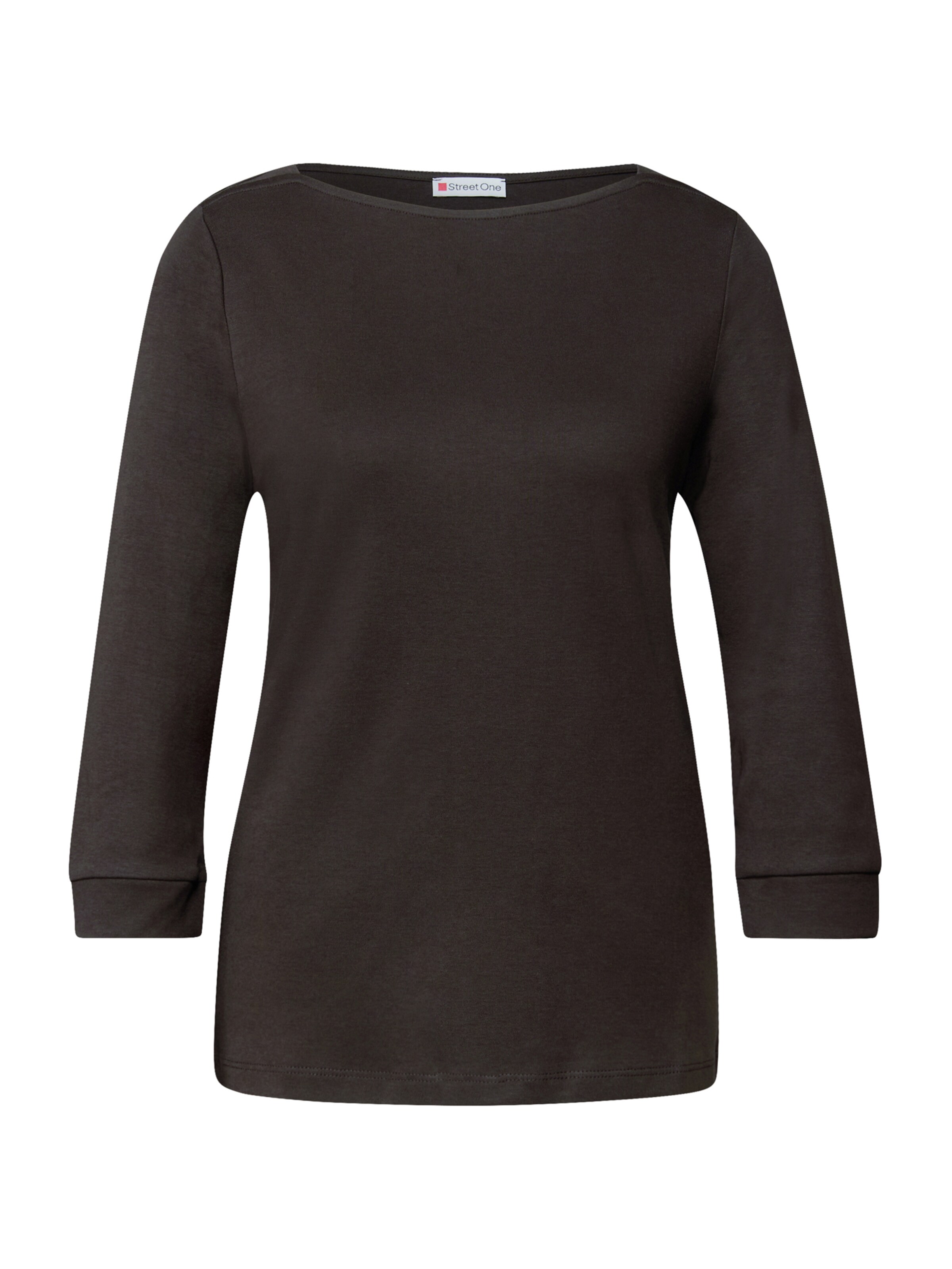 STREET ONE Shirt in Brown: front