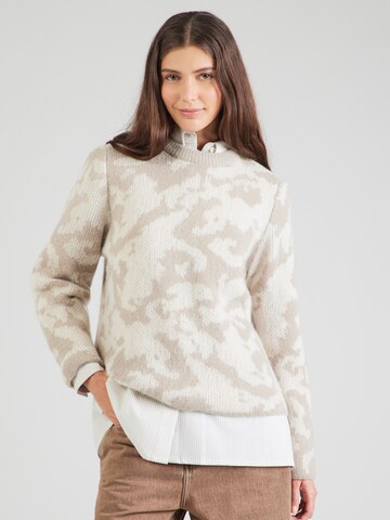 VILA Pullover 'VIMATTA' in Beige: Vorderseite