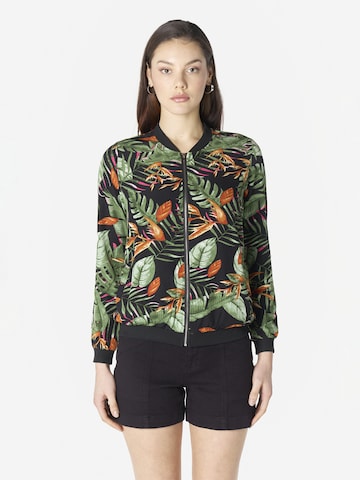 KOROSHI Between-Season Jacket in Black: front