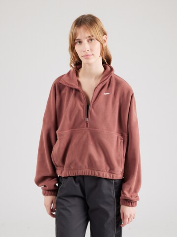 NIKESportski pulover 'One' - crvena boja: prednji dio