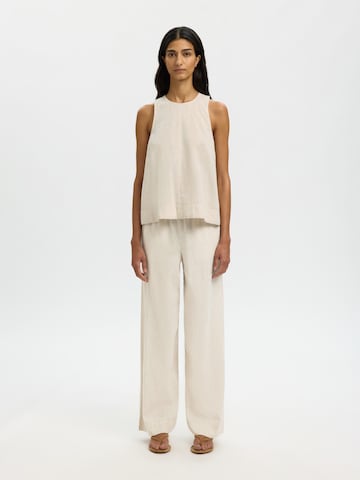 SELECTED Блуза 'SLFLUISA' в бежово