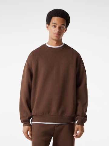 Bershka Sweatshirt i brun: forside