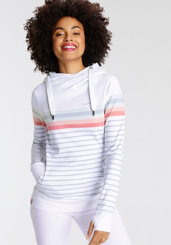 KangaROOS Sweatshirt in White: front