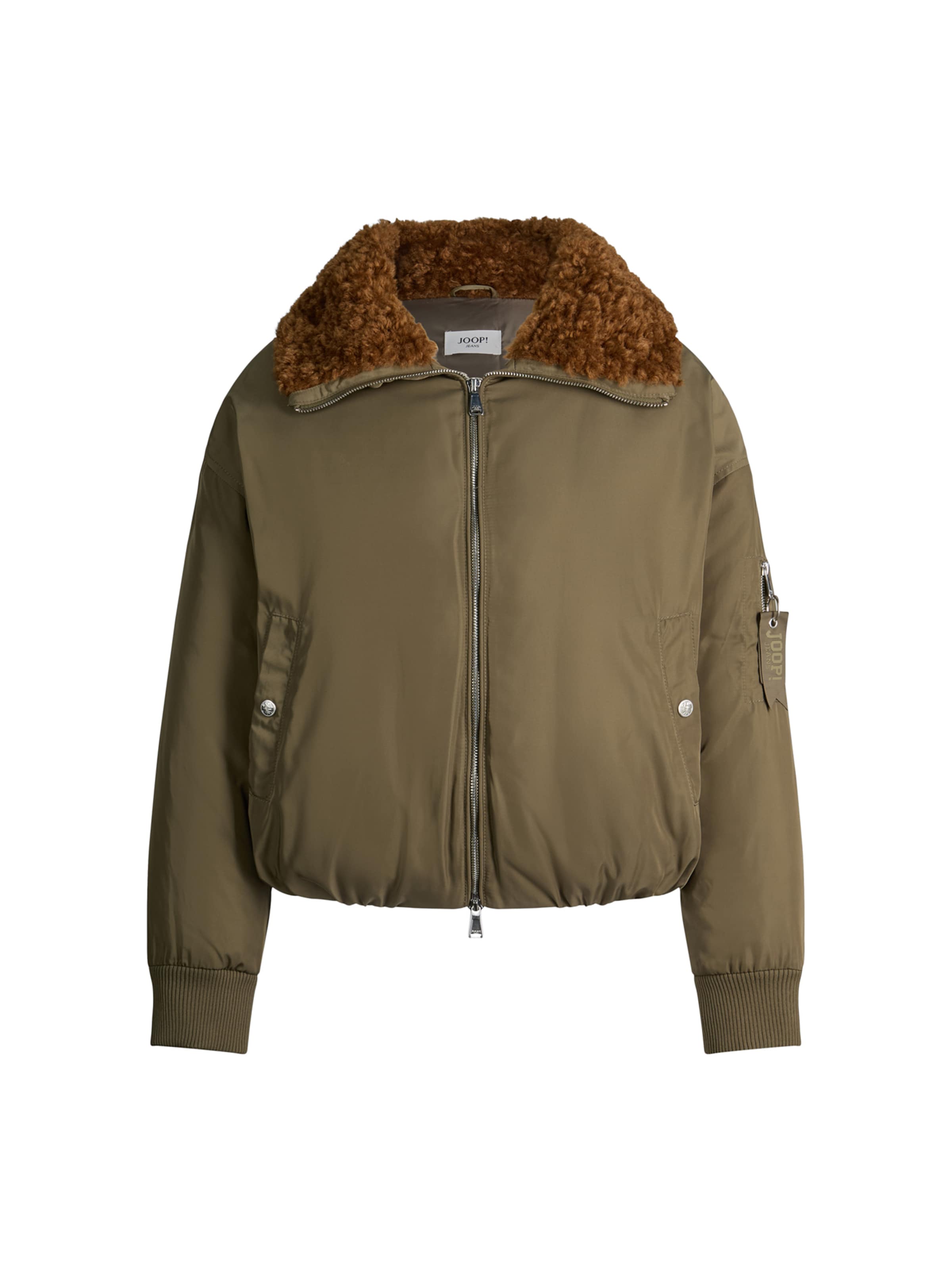 JOOP! Jeans Tussenjas in Groen: voorkant