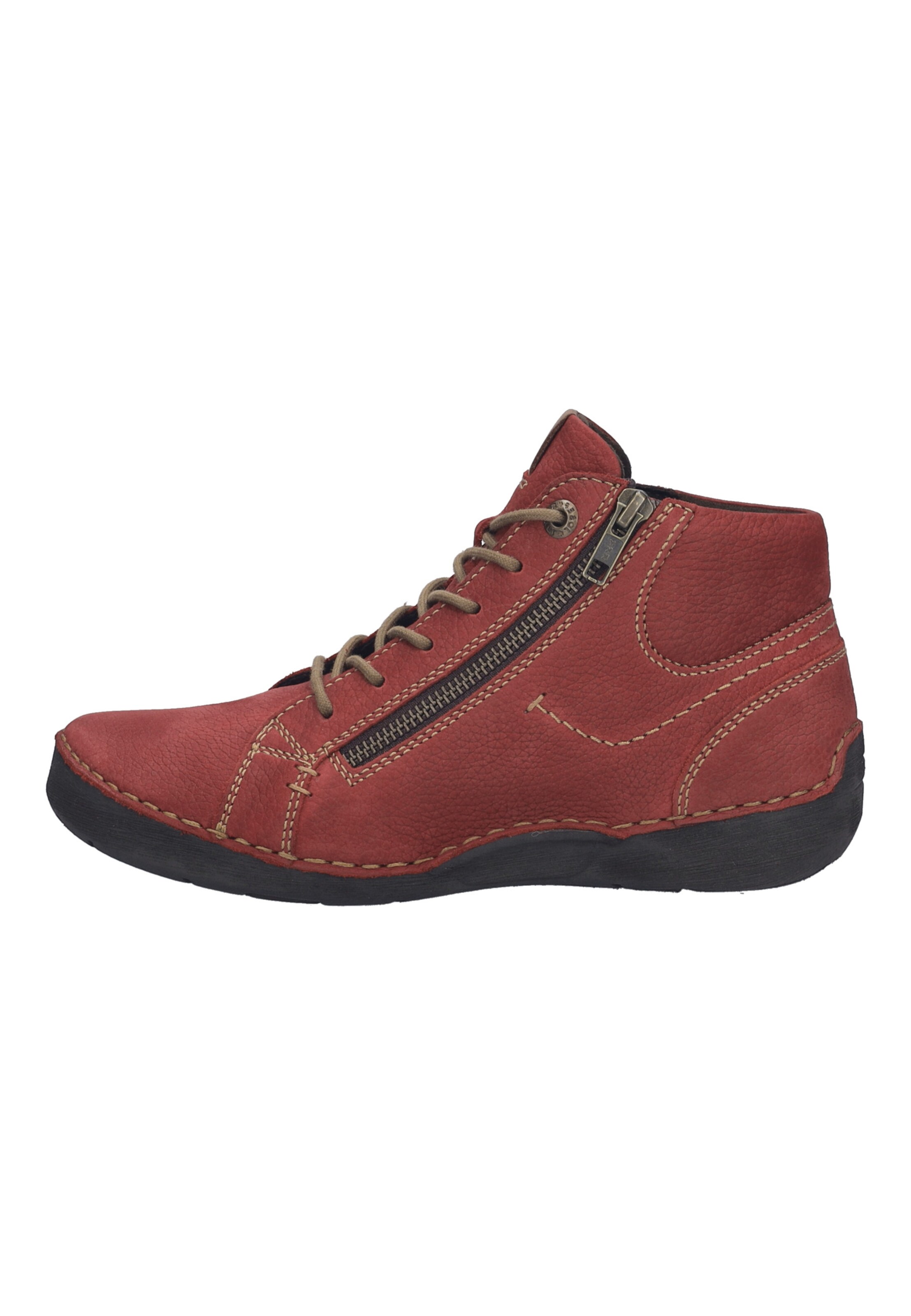 JOSEF SEIBEL Stiefelette Fergey 67 in Rot: Vorderseite