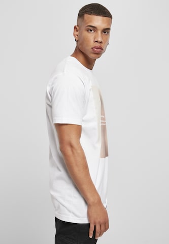 Mister Tee Regular fit Shirt 'Sensitive Content' in White