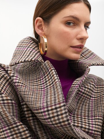 Lola Casademunt Prechodný kabát - Sivá