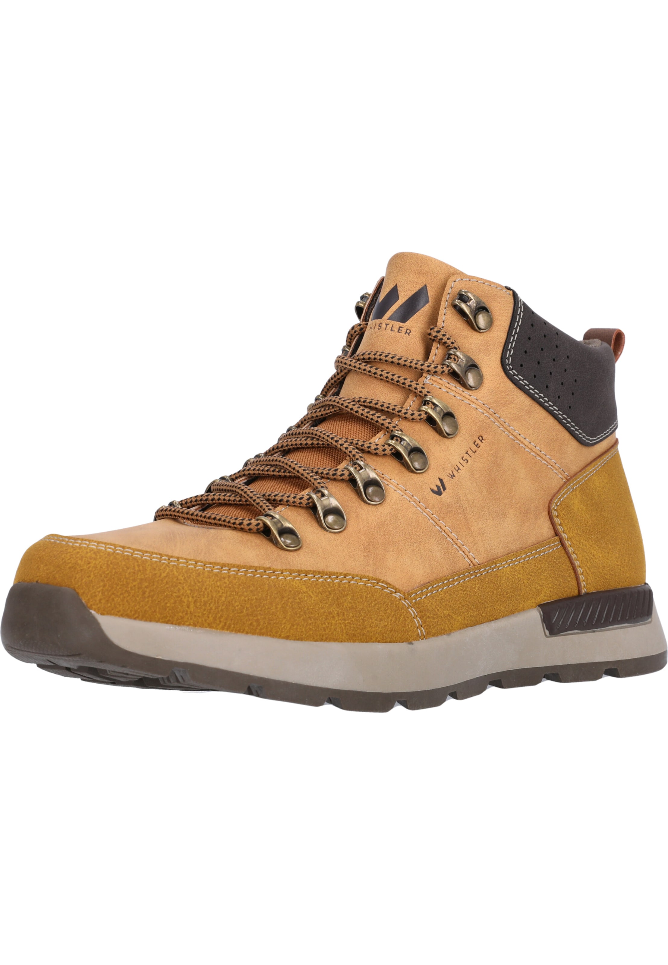 Whistler Boots 'Minsert' in Yellow: front