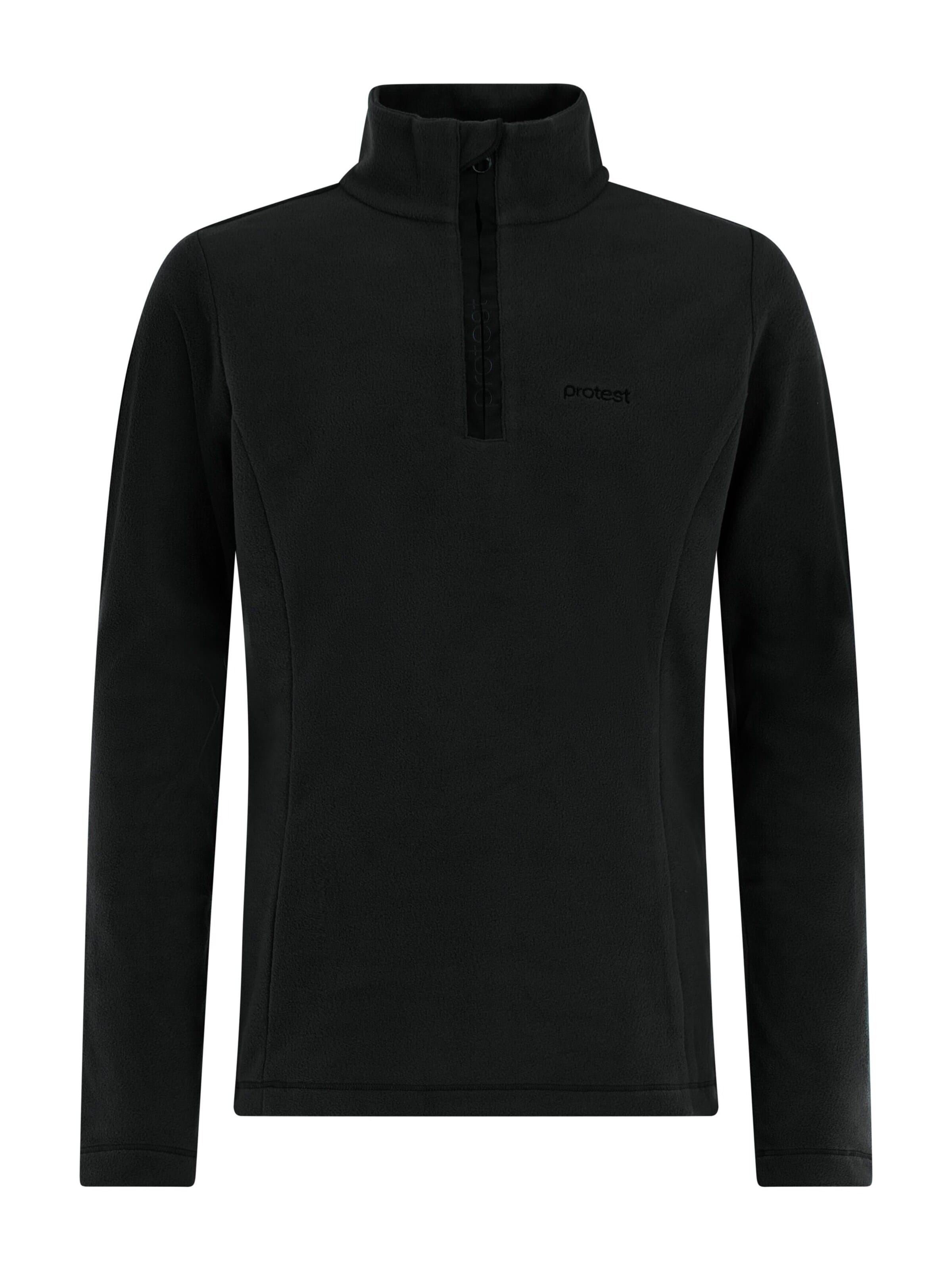 PROTEST Sportsweatshirt 'Remutey JR'‌‌‌‌‌‌‌‌ in Schwarz: Vorderseite