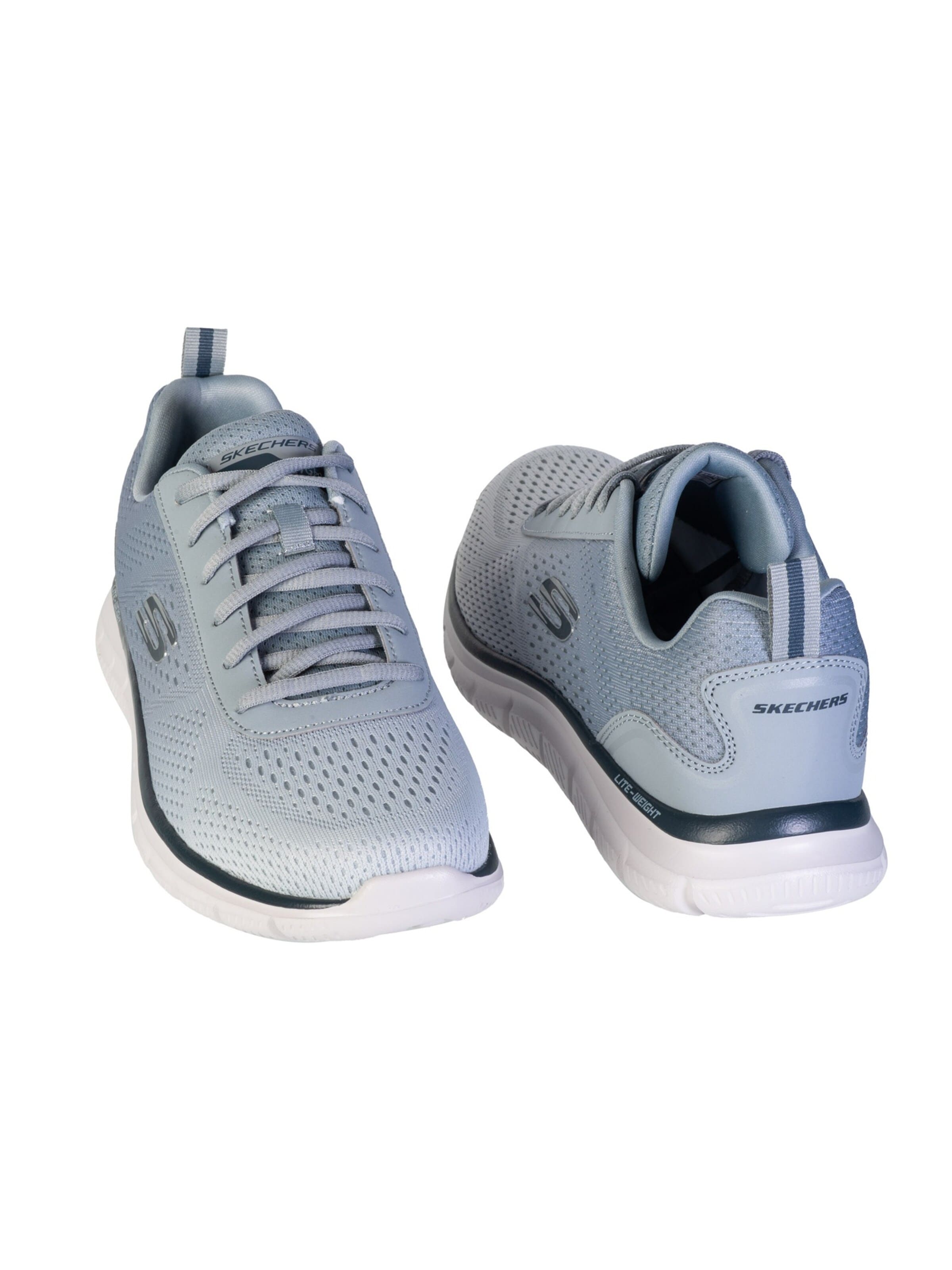 SKECHERS Sneakers 'Track - Ripkent' in Grey
