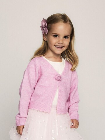 Cardigan NAME IT en rose : devant